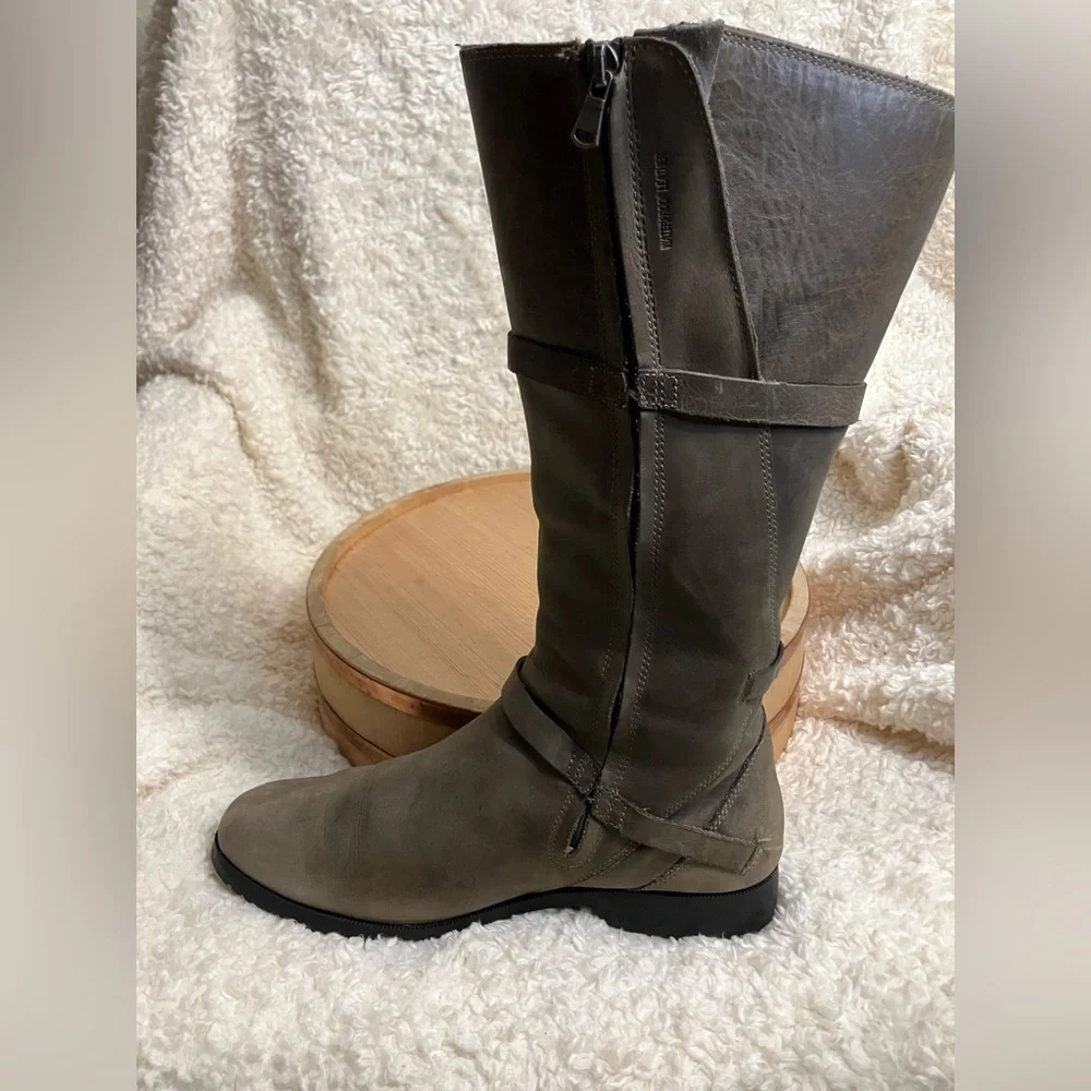 Teva De La Vina Tall Waterproof Leather Riding Boots Size 11